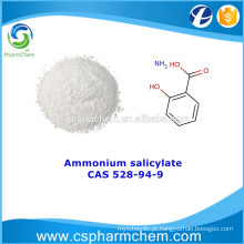 Salicilato de amónio de alta qualidade, CAS 528-94-9, Intermediários Farmacêuticos